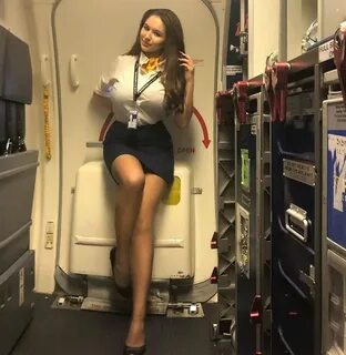 Pin by m on Flugbegleiter Stewardess, Tights and heels, Flig
