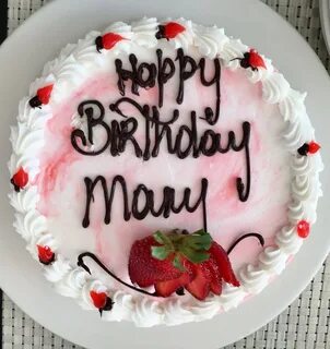 Happy Birthday Mother Mary Birthday Cake / Angela Barton's C