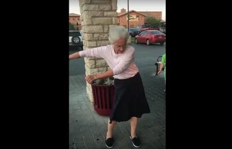 On Point? Granny Nails Floss Dance! Video