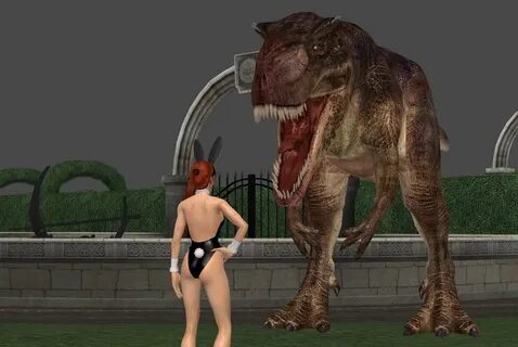 Lara Croft Vs T-Rex (Vore) - エ ロ ２ 次 画 像