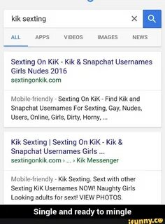 Snapchat dirty usernames Kik girls. 2020-04-09