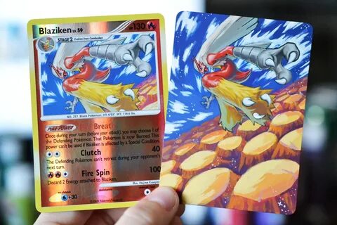 Blaziken AlterThis card is SO cool - I think I did a pretty 