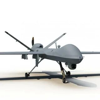 3D Unmanned Combat Air Vehicle MQ 9 Reaper UAV model 3D Moli