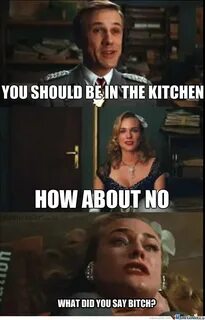 Get Back In The Kitchen Woman by recyclebin - Meme Center