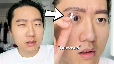 Making my Small Asian Eyes BIGGER everyday for a week - YouT
