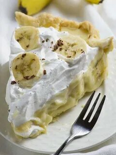 Old Fashioned Banana Cream Pie Homemade Banana Cream Pie Rec