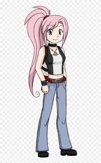 Pokemon Trainer Oc Girl - Free Transparent PNG Clipart Image