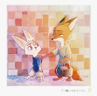 Nick and Finnick Disney zootopia, Zootopia fanart, Zootopia