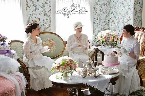 Vintage Rose Collection Victorian tea party, Afternoon tea, 
