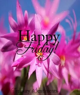 Pink Happy Friday Flowers Happy monday quotes, Happy friday,