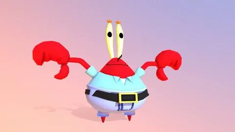 Mr Krabs (Spongebob) - Download Free 3D model by Yanez Desig