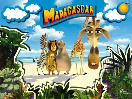 Скачать обои Мультфильм Мадагаскар (Madagascar) (1024x768). 