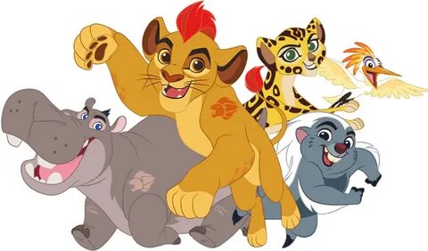 Lion Guard Protectors Of The Pridelands Characters Clipart -