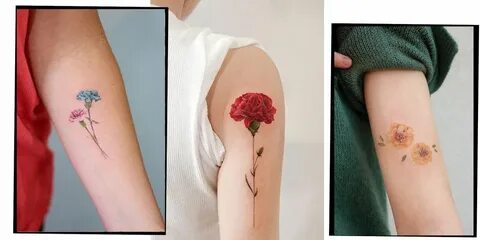 12 Seriously Pretty Birth Flower Tattoos To Celebrate Yourse