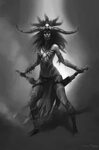 Diablo 3 Players' Witch Doctor Paintings Art, Witch doctor, 