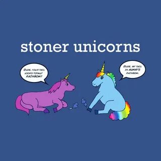 Stoner Unicorns - Stoner - Tote Bag TeePublic UK