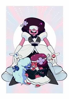 Garnet ❤ 💙 Ruby and Sapphire Steven Universe Steven universe