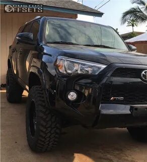 2016 Toyota 4Runner with 18x9 -12 Fuel Triton and 285/65R18 
