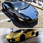 AutoJosh Airtime Giveaway - Chrome Vs Gold Lamborghini Avent
