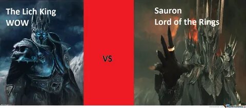 Sauron And The Lich King by nickod777 - Meme Center