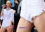 Miley Cyrus Upskirt