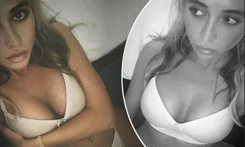 Love Island's Georgia Harrison unveils the results of her boob job in ...