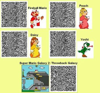 Mario Tennis 3Ds Qr Codes - Mario Tennis Open Qr Code Black 