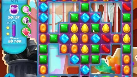 Candy Crush Soda Saga Level 1621 - NO BOOSTERS - YouTube