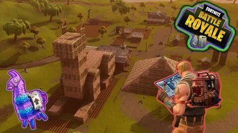 Building Llama Pyramids at Anarchy Acres in Fortnite! - YouT