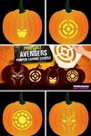 Avengers Pumpkin Carving Stencils Pumpkin carving, Pumpkin t