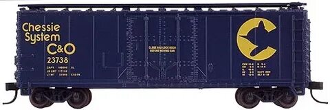 N Scale - Atlas - 33035 - Boxcar, 40 Foot, Steel Plug Door -