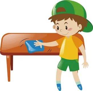 Facebook Clipart Boy - Wipe Table Clipart - Png Download - F