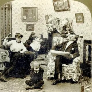 Отцы и дети: семейные игры - Викторианская эпоха: взгляд изн