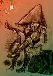 Pyramid Head: Красавец мужчина-подарок девчонкам - Silent Hi