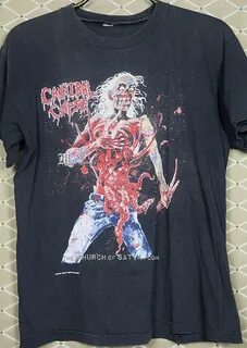 Cannibal Corpse Tour Shirt Black Metal T-shirt Six Feet Etsy