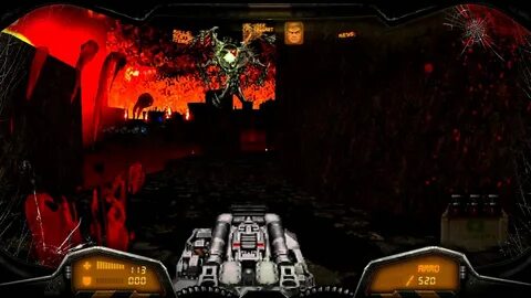 Guile's theme goes with everything: Brutal Doom II final bos