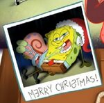 Spongebob At The Christmas Party
