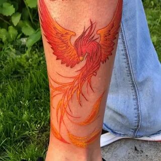 Top 30 Phoenix Tattoos Colorful Phoenix Tattoo Designs & Ide