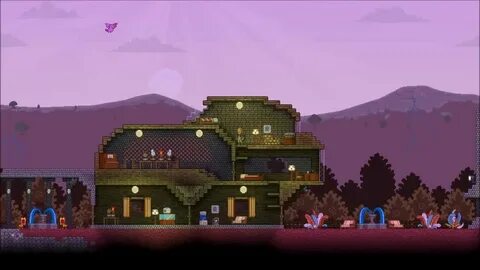 Starbound - Apex Crib Starbound Speedbuild/Timelapse #1 - Yo