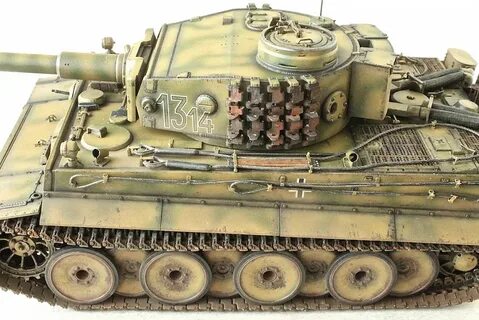 TIGER I Ausf.E Early Production. - Каропка.ру - стендовые мо