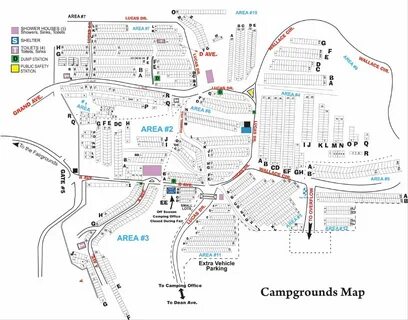 Camping In Iowa Map Campus Map