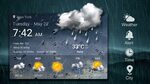 Cute weather forecast clock widget для Андроид - скачать APK