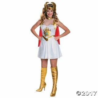Classic She-Ra Plus-Size Halloween Costume for Women in 2019