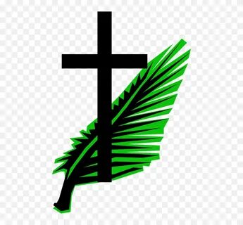 Clip Art Of Palm Sunday, HD Png Download - 480x700 (#3916259
