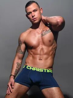 Andrew Christian Almost Naked Premium Boxer Navy Boxers