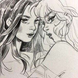 Leslie Hung on Twitter in 2021 Drawings, Art, Lesbian art