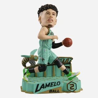 Hornets Lamelo Ball rookie of the year rare bobblehead expor