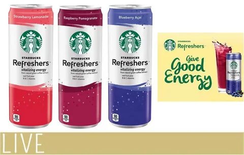 Starbucks Refreshers Good Energy On-The-Go Gift Pack Giveawa