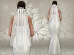 BEO CREATIONS: Wedding dress 02 and veil (S4) Sims 4 wedding