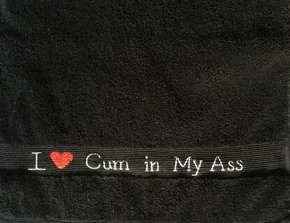 Anal Sex Cum Rag Hand Towel Size Black Color for Clean Up Et